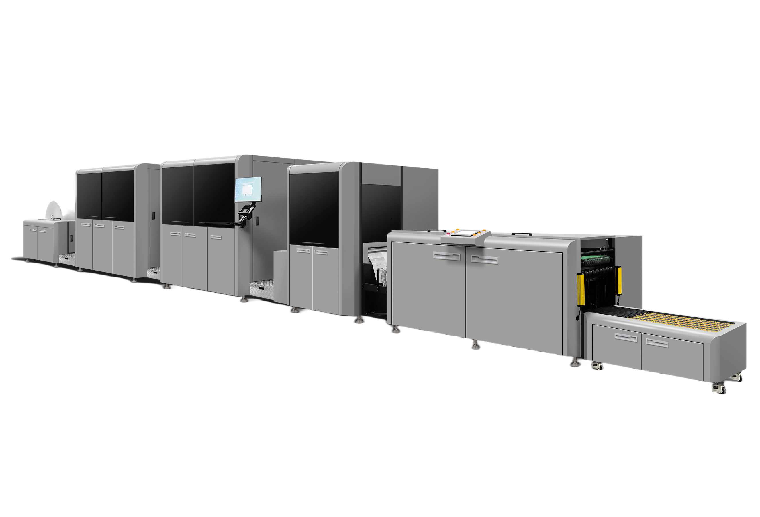 京瓷彩色喷墨轮转数码印刷机